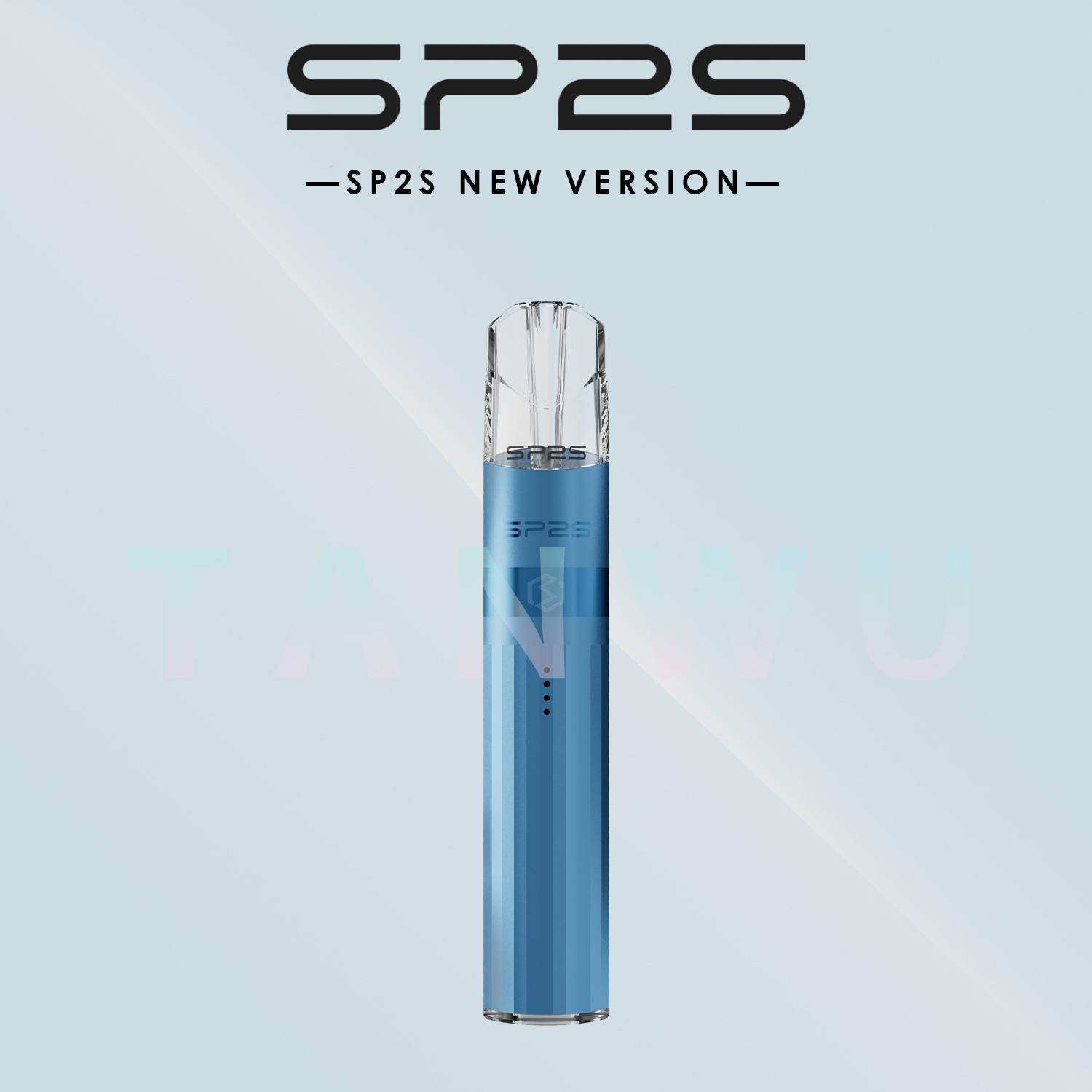 SP2 思博瑞 Legend S 鈦版 一代通用電子煙主機｜流星藍・強力性能霧化桿