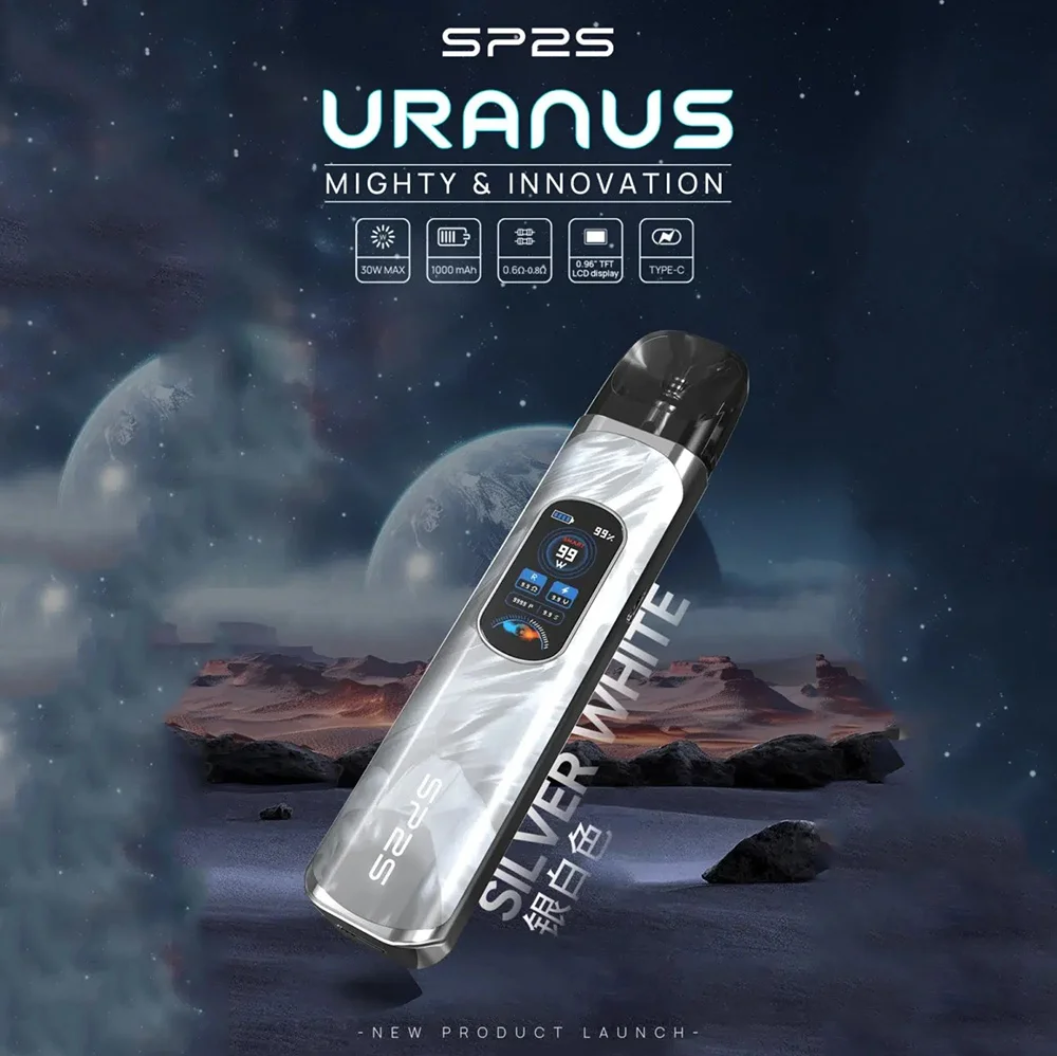 思博瑞 SP2s Uranus 天王星 注油主機套裝｜銀白色・檔位調節・高功率輸出