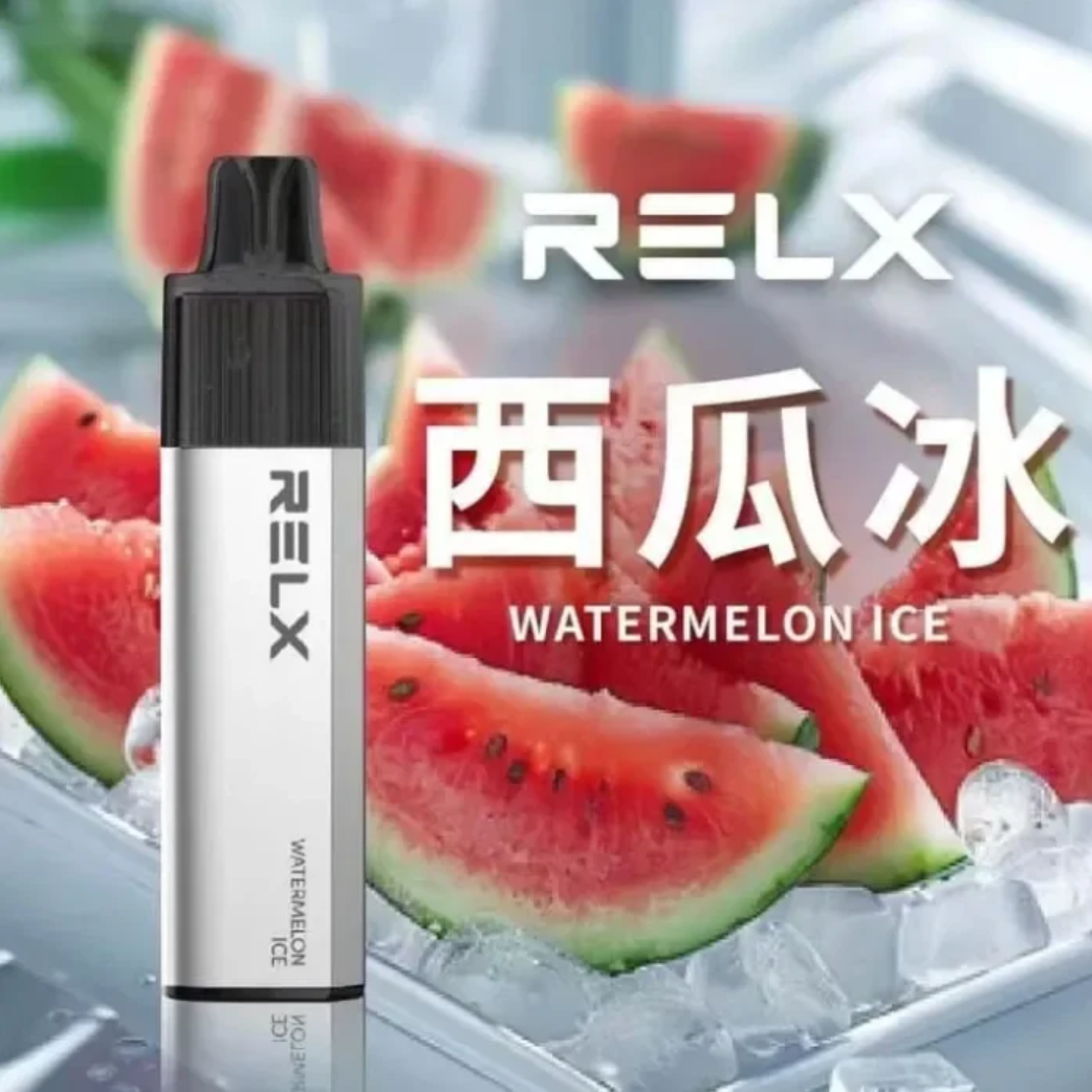 Relx 悅刻 GA8000 一次性電子煙｜西瓜冰・拋棄式電子菸・約 8000 口・有油就有電