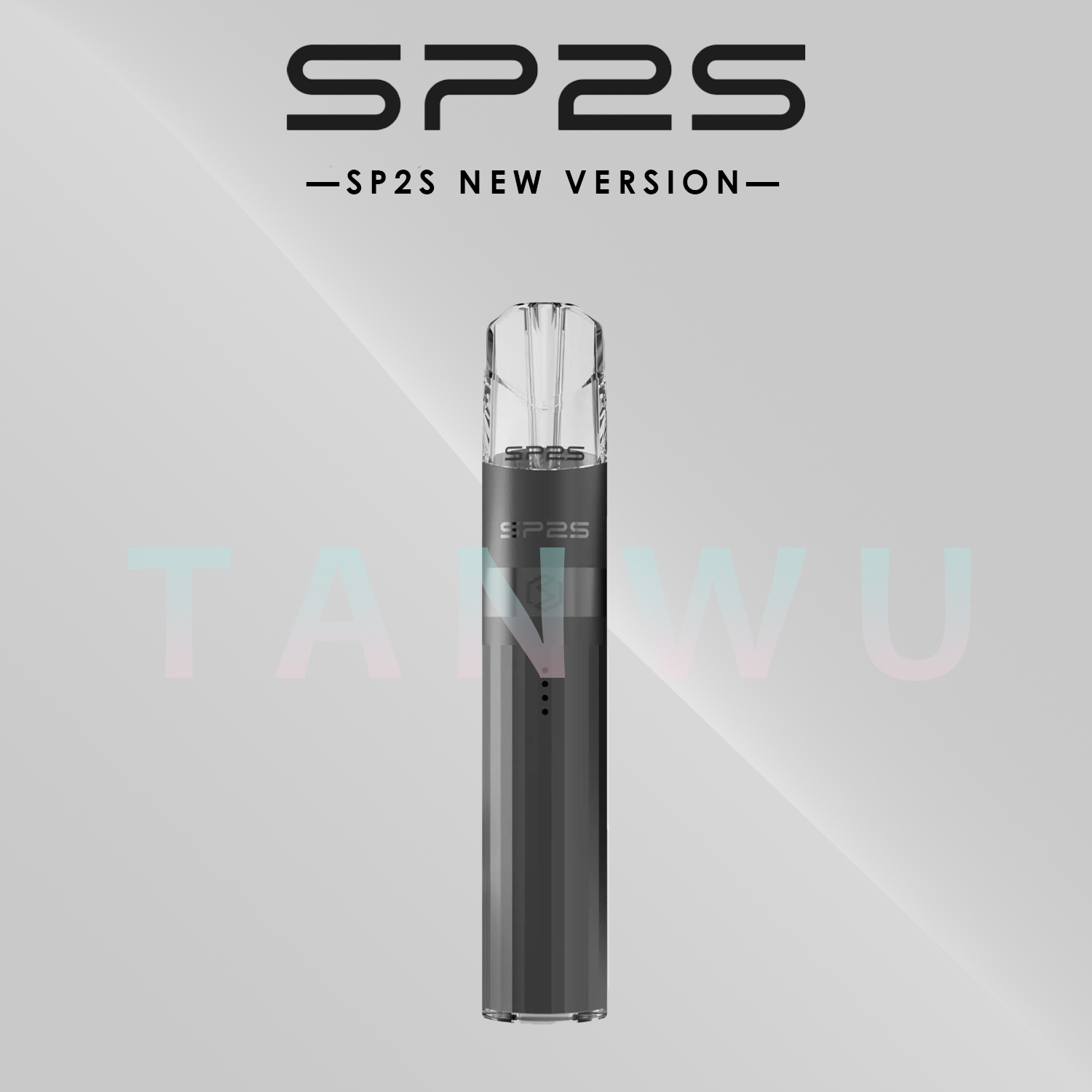 SP2 思博瑞 Legend S 鈦版 一代通用電子煙主機｜曜石黑・強力性能霧化桿