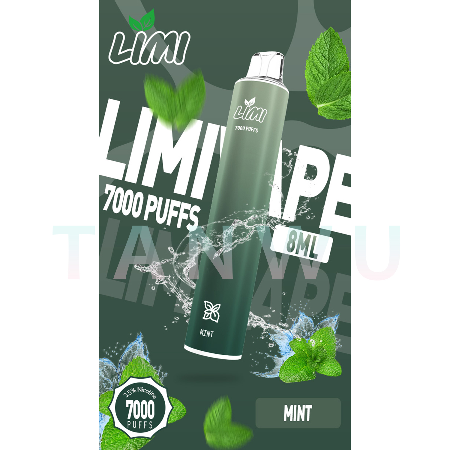 LIMI 7000口｜一次性電子煙｜炫彩發光｜拋棄式電子菸